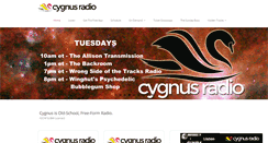 Desktop Screenshot of cygnusradio.com