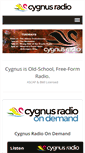 Mobile Screenshot of cygnusradio.com